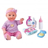 Комплет бебе кукла со додатоци – 36 см